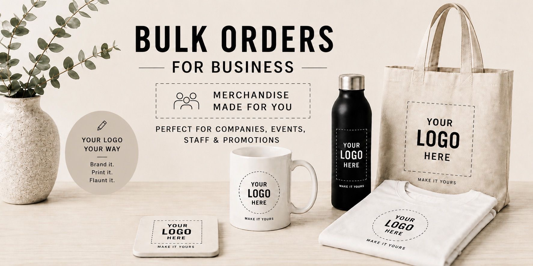 Bulk orders for business