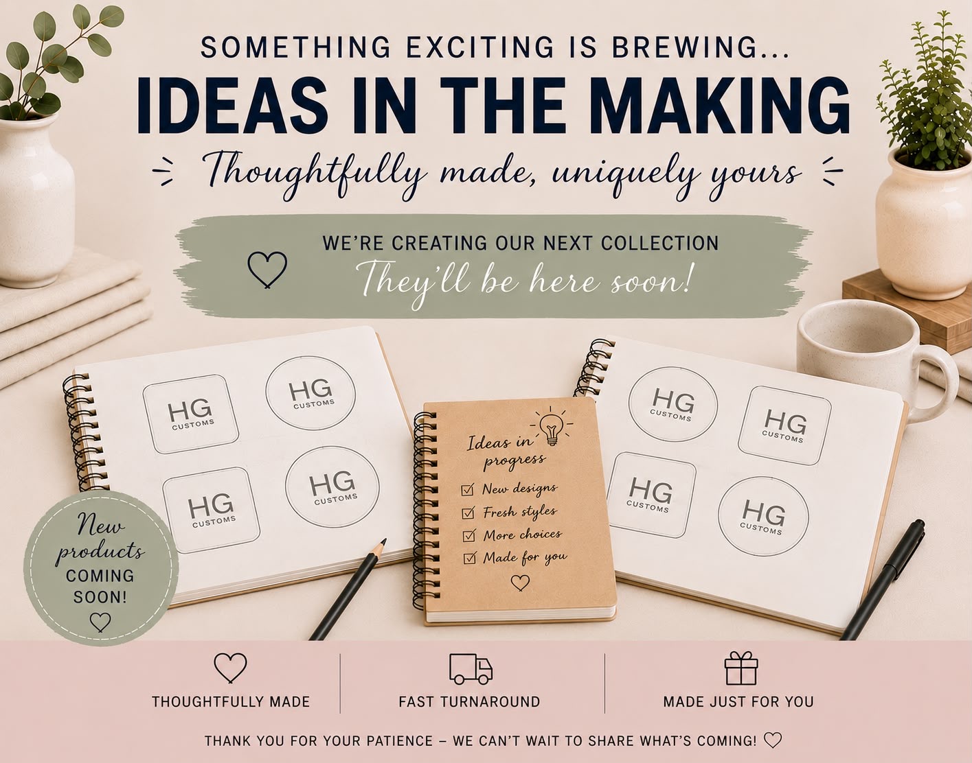 Coaster designs coming soon